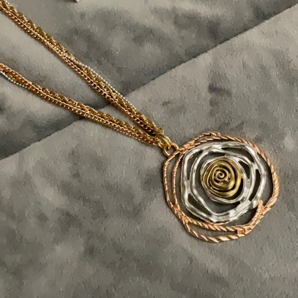 Necklace and matching earrings